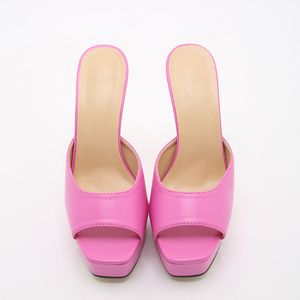 Sandalias de Tacón Alto de Cuero Genuino para Mujer, 15 cm, Nuevas 2025, Transpirables, Antideslizantes, con Suela Gruesa - Product Image 6