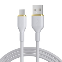 Kabel USB Multi-Tipe Tembaga Murni Berlapis Nilon 3A 5A Pengisian Cepat untuk iPhone 16 Samsung Galaxy S24