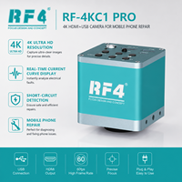 Système de microscope RF4 Smart Live Repair Streaming 7050PRO avec caméra 4K, alimentation à suivi de courant et inspection de PCB pour téléphones mobiles