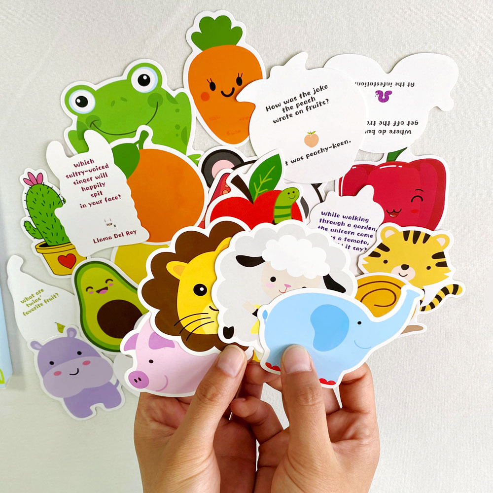 26 Lunchbox-Witze Für Kinder – Lustige Notizkarten 12,7 X 9,5 Cm Für Die Brotdose