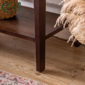 Vintage Style Tall Arched Cabinet Solid Wood <b>Storage</b> Living Room Display Cabinet Entryway Decorative <b>Sideboard</b> Brown A2877 - Product Image 4