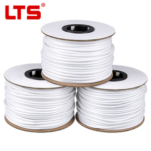 Tube de marquage imprimable souple blanc de type prune, diamètre 2 mm, gaine de câble isolée en <span class=keywords><strong>PVC</strong></span>, rouleau de <span class=keywords><strong>100</strong></span> m, 600 V - Product Image 1