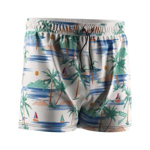 Pantalones Cortos de Baño para Hombre, de Secado Rápido, para Surf, Personalizados, Color Amarillo, Estilo Bermuda - Product Image 3