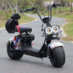 Nuevo Scooter para Adultos, 1000W, Sin Escobillas, 40km/h, Impermeable, Neumático Ancho Grande, Vehículo de Dos Ruedas, YHZ-XHR-038', Capacidad de Carga de 200kg - Product Image 2