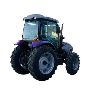 High Quality 140-Horsepower Agricultural Tractor With Luxury Cab 4WD Wheel Tractors For Farms New Condition
