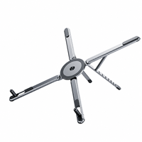 Support d'ordinateur portable réglable en alliage d'aluminium, mini, portable, pliable, trépied magnétique, marque OEM, moule privé, nouveau produit