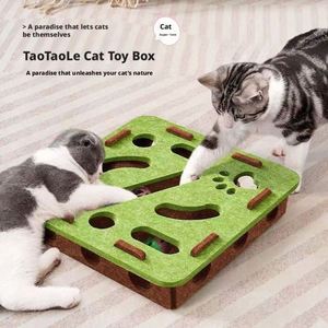 Interactive Cartoon Felt Cat <b>Puzzle</b> <b>Maze</b> Toy-Exercise & Hide-and-Seek for Indoor Play - Product Image 2