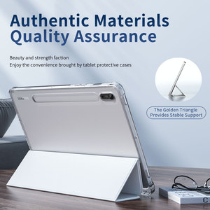 Cover posteriore per PC satinato traslucido scocca sottile per <span class=keywords><strong>Samsung</strong></span> <span class=keywords><strong>Galaxy</strong></span> <span class=keywords><strong>Tab</strong></span> S7/S8 11 "con funzione di Auto-sleep/Wake-up - Product Image 6