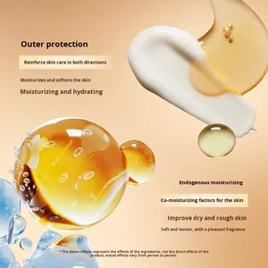 Crème pour les mains à l'extrait de plante bio Lotion rose jasmin bois de santal cèdre osmanthus vegan nourrissante anti-rides hydratante chaude - Product Image 3