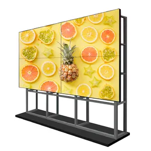 Schermo di giunzione LCD per interni 55 65 pollici 3.5mm 3x3 Video Wall LCD con Controller per Video Wall