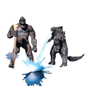 Per Godzilla <span class=keywords><strong>King</strong></span> <span class=keywords><strong>Kong</strong></span> Gorilla grande Action Figure portatile modello PVC giocattolo nuove condizioni personaggi da 'teschio isola' 'congelato' - Product Image 1