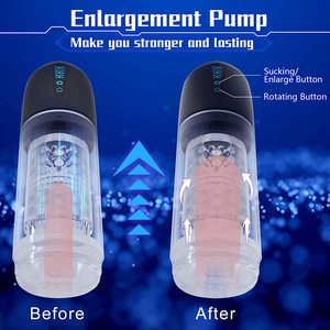 LIL MERMAID Rotierender Saugnapf-Masturbator für Männer Weicher TPE-Silikon Elektrische Taschenvagina Automatischer Massagestab Sexspielzeug - Product Image 5