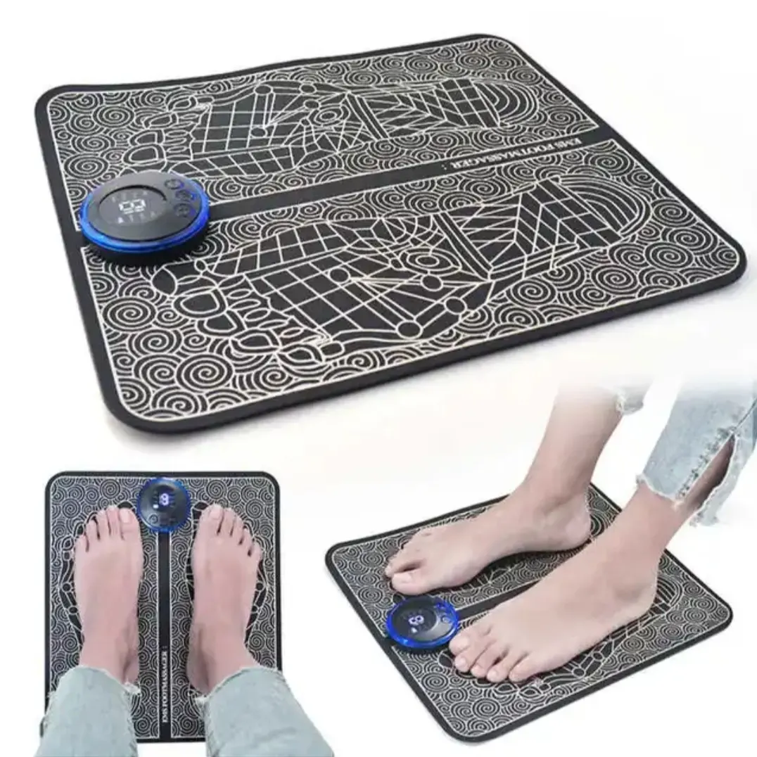 Führendes faltbares Fußmassage-Pad Akupunktur-Stimulator Ems Fußmassage-Matte Ems Fußmassagegerät mit Fernbedienung