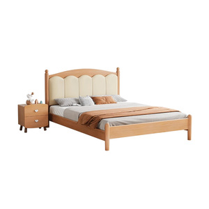 Solid Wood Children's <b>Bed</b> 1.5M <b>Single</b> <b>Bed</b> For Kids Bedroom Furniture Durable Beech Wood Design - Product Image 4