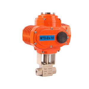 Válvula de Bola Motorizada Eléctrica con Control de Flujo Modulante para Gas, Aceite y Agua - Múltiples Tamaños Disponibles, Personalizable OEM - Product Image 5