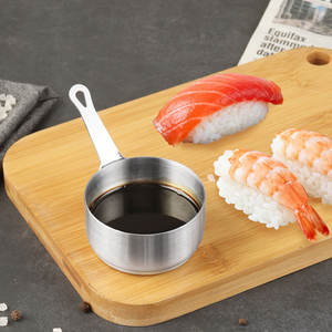 LECOS Restaurant Petit réchaud à sauce pour barbecue, sauce pour chips, refroidisseur, bols à vinaigre <span class=keywords><strong>en</strong></span> métal, <span class=keywords><strong>mini</strong></span>-gobelets à sauce <span class=keywords><strong>en</strong></span> acier inoxydable - Product Image 5