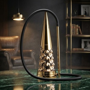 Cachimba Panada Cleopatra, Elegante, Lujosa, Premium, Portátil para Exteriores, para la Vida Nocturna, para Acampar en la Azotea, para Fumar Shisha, Narguile - Product Image 1