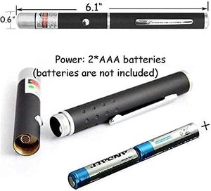Puntero Láser de Doble Color Verde/Rojo de Alta Potencia y Largo Alcance (3000 Metros), Cuerpo de Aleación de Aluminio, Interruptor de Presión, Recargable por USB - Product Image 3