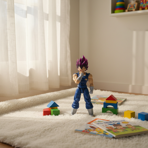 Figura de Acción de PVC de <span class=keywords><strong>Majin</strong></span> <span class=keywords><strong>Vegeta</strong></span> con Daños de Batalla, Estatua Coleccionable, Figura de Anime con Múltiples Esculturas de Cabeza y Accesorios - Product Image 3