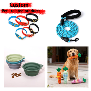 Kit de style de vie tout-en-un noir personnalisé à faible MOQ pour propriétaires et animaux de compagnie : Claquettes EVA pour hommes avec ensemble d'accessoires assortis pour animaux de compagnie - Product Image 4