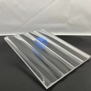 Enseigne de Printemps polystyrène <span class=keywords><strong>plexiglas</strong></span> Mini Opale Ribbed Wider White Stripe Feuilles acryliques décoratives cannelées en forme d'arc - Product Image 2