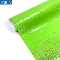 Film de protection 3D effet crocodile de haute qualité pour voiture, film décoratif pour peinture automobile, film de protection pour voiture à motif crocodile