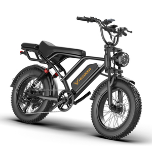 Bicicleta Eléctrica de Montaña HEADER, 20 Pulgadas, Neumáticos Anchos, Motor sin Escobillas de 48V 750W, Doble Suspensión, Bicicleta Eléctrica para Adultos - Product Image 2