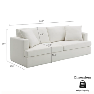 Canapé sur mesure en gros d'usine, sans assemblage requis, avec coussins pour salon, appartement, villa, hôtel, bureau - Product Image 5