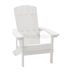 Hot Selling Outdoor Hard Plastic Wood Garden Adirondack Chairs Beach Plywood Chairs