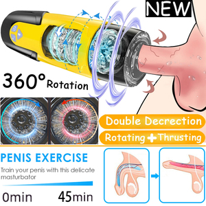 Masturbador Masculino Automático con Copa Telescópica Giratoria y Movimiento de Empuje a <span class=keywords><strong>Precio</strong></span> Económico - Product Image 3