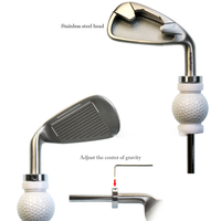 Correcteur de posture pour entraînement de golf en usine, simulateur de centre de gravité du shaft réglable 7 aides d'entraînement de golf pour les clubs de golf