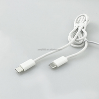 Kabel pengisi daya 2 in 1 Cepat asli kualitas tinggi untuk iphone ke kabel pengisi daya putih tipe-c 1m 3ft