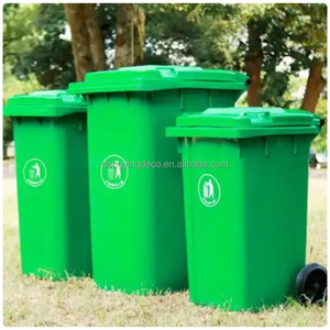 Ngoài trời Wheelie bin lưu trữ dumpster tái chế <span class=keywords><strong>container</strong></span> Nhựa thùng rác. Thùng rác - Product Image 4