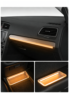 Luz LED de Conducción Diurna para Auto VW Golf 7 MK7 7.5 2014-2020 Symphony RGB LED <span class=keywords><strong>30</strong></span> Colores Control de Pantalla <span class=keywords><strong>MIB</strong></span> Intermitente 12V Interior - Product Image 6
