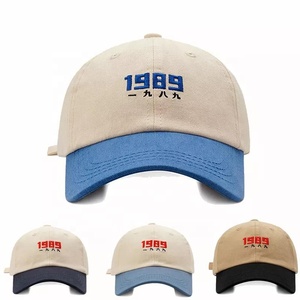 Gorra de rebote de algodón Hip Hop logotipo personalizado gorras de béisbol transpirables para <span class=keywords><strong>papá</strong></span> sombreros para hombres y mujeres en las cuatro estaciones - Product Image 2