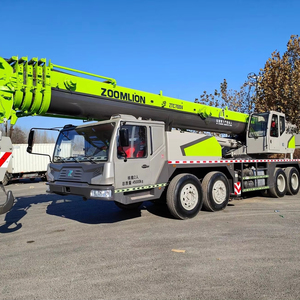 Grue mobile d'occasion Zoomlion QY80V 80 tonnes, moteur Weichai, pompe hydraulique Liyuan, équipement d'ingénierie - Product Image 1