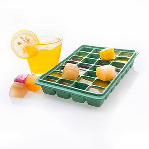 Offre Spéciale Plateau à glaçons carré en silicone créatif à 28 grilles <span class=keywords><strong>Couvercle</strong></span> de moule à glaçons facile à utiliser pour le brassage du whisky à la maison pour la crème glacée <span class=keywords><strong>Amazon</strong></span> T - Product Image 5