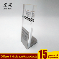 Support de présentation de trophée de football en acrylique de luxe écologique personnalisé avec un design moderne, en plastique transparent, pour une utilisation sur le bureau, recyclable