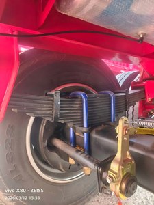 Nouvelle suspension mécanique de <span class=keywords><strong>semi</strong></span>-remorque de type américain avec 2-3 essieux, capacité 13T-16T, ensemble de ressorts à lames en acier de remplacement - Product Image 2
