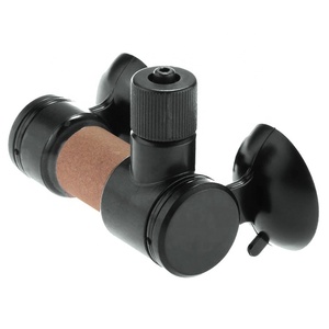 Difusor de burbujas de dióxido de tanque de peces de ventosa doble de alta calidad Tessellator acuario <span class=keywords><strong>CO2</strong></span> atomizador de cerámica - Product Image 4