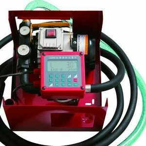 Pompa Transfer bahan bakar portabel 12V24V 220V, pompa gir minyak elektrik rakitan, pompa gir minyak kecil OEM untuk Power Pack 550W, elektrik/