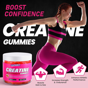 Private Label <b>Creatine</b> <b>Monohydrate</b> Gummies Custom Blend with Fruit Flavor Muscle & Performance Support Supplement - Product Image 5