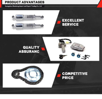 Suku Cadang Sistem Kelistrikan Sepeda Motor Kustom Pabrik, Speedometer Digital Warna Universal DC 12V untuk Sepeda Motor
