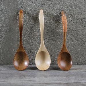 Vaisselle en bois en gros, y compris des cuillères en bois naturel avec fil enroulé, gravure créative et designs de logo personnalisés pour - Product Image 1