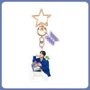 Tanaka Kengo <span class=keywords><strong>Kim</strong></span> <span class=keywords><strong>taehyung</strong></span> พวงกุญแจอะคริลิคจี้สร้างสรรค์ของที่ระลึกคนดังขายส่ง - Product Image 2