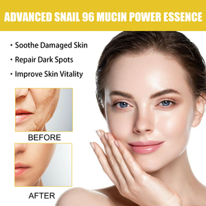 Sérum Coreano Antiedad para Rostro y Cuello de Venta al por Mayor OEM con 96% de Mucina de Caracol para el Cuidado de la Piel, Blanqueador y Reparador para Piel Sensible con Ácido Hialurónico - Product Image 6