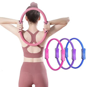 Anneaux de Résistance Yoga Pilates pour Femmes et Filles – Cercles Magiques de Fitness Post-partum pour Exercices à Domicile et Entraînement en Salle de Sport - Product Image 5