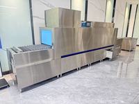 Lavavajillas Comercial Automático para Escuelas, Hospitales, Fábricas y Cantinas, Equipo de Lavado Integrado con Esterilización a Alta Temperatura