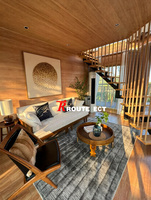 Maison d'hôtes de style influenceur en plein air - Fabricant de maisons triangulaires - Logement intégré pour camping en zone panoramique