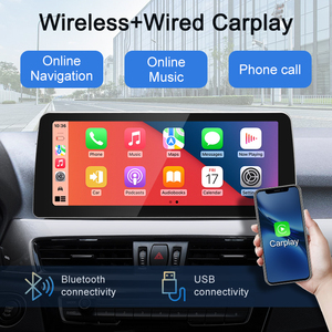 STWEI จอไร้สายขนาด 12.3 นิ้ว รองรับ AUTO CarPlay สำหรับ BMW X1 F48 EVO ปี 2016-2020 ระบบ Linux บลูทูธ DSP หน้าจอสัมผัส ความละเอียด 1920x720 ในตัว - Product Image 4